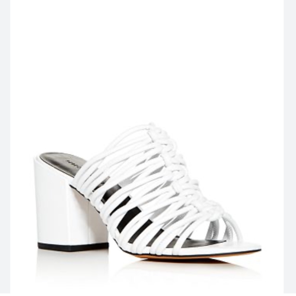 Rebecca Minkoff Calanthe Block-Heel Slide Sandals